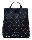 Desigual Yankee Metal Patch Sumy Mini Backpack Black Desigual Yankee Metal Patch Sumy Mini Backpack Black