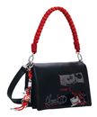 Desigual Mickey Rock Dortmund Flap Bag Black Desigual Mickey Rock Dortmund Flap Bag Black