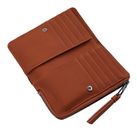 Desigual Mone Embro Patch Emma Medium Wallet Camel