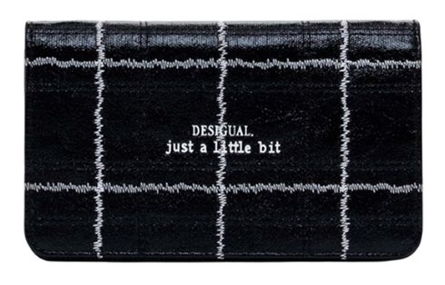 Desigual Mone Mai-Taimagda Tiny Zip Clutch Black Desigual Mone Mai-Taimagda Tiny Zip Clutch Black