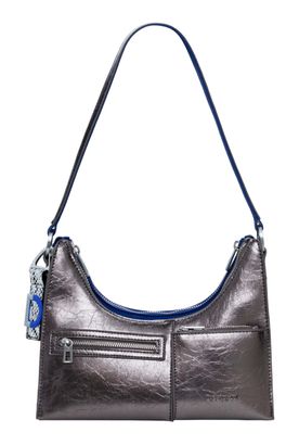Desigual Delta Vega Shoulder Bag Azul Oscuro