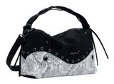 Desigual Bergamo Snake Patch Shoulder Bag Black Desigual Bergamo Snake Patch Shoulder Bag Black