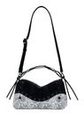 Desigual Bergamo Snake Patch Shoulder Bag Black Desigual Bergamo Snake Patch Shoulder Bag Black