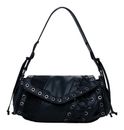 Desigual Zarauz Tango Patch Crossbody Bag Black Desigual Zarauz Tango Patch Crossbody Bag Black