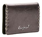 Desigual Mone Capsule Tiny Greta Medium Wallet Plata Oscura