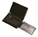 Desigual Mone Capsule Tiny Greta Medium Wallet Plata Oscura