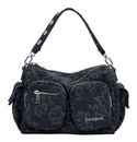 Desigual Habana Whiskey Multipocket Hand Bag Black Desigual Habana Whiskey Multipocket Hand Bag Black