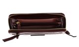 THE BRIDGE Ingrid Zip Around Wallet - Base 55D Mosto / Oro THE BRIDGE Ingrid Zip Around Wallet - Base 55D Mosto / Oro