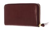 THE BRIDGE Ingrid Zip Around Wallet - Base 55D Mosto / Oro THE BRIDGE Ingrid Zip Around Wallet - Base 55D Mosto / Oro