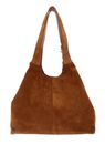 COCCINELLE C-Easy Suede Handbag Cognac / Cognac COCCINELLE C-Easy Suede Handbag Cognac / Cognac