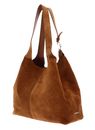 COCCINELLE C-Easy Suede Handbag Cognac / Cognac COCCINELLE C-Easy Suede Handbag Cognac / Cognac