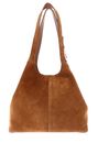 COCCINELLE C-Easy Handbag Suede Cognac / Cognac COCCINELLE C-Easy Handbag Suede Cognac / Cognac