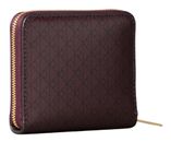 Calvin Klein Coated Emblem Square Zip Around Wallet Fudge AOP Calvin Klein Coated Emblem Square Zip Around Wallet Fudge AOP