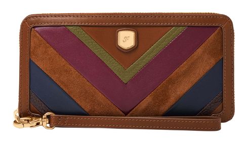 FOSSIL Lennox Zip Continental Wallet Patchwork