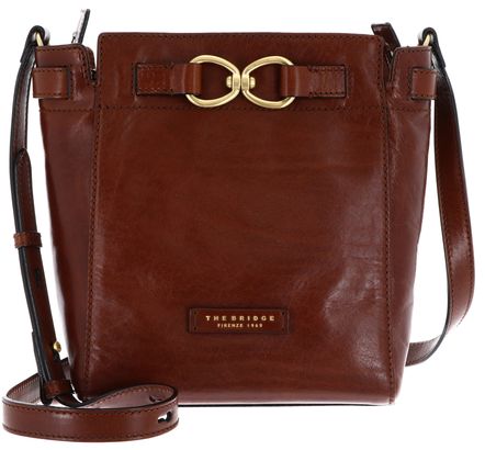 THE BRIDGE Isotta Bucket Bag Marrone 14 / Oro