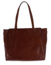 THE BRIDGE Isotta Shopping Bag Marrone 14 / Oro THE BRIDGE Isotta Shopping Bag Marrone 14 / Oro