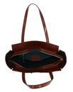 THE BRIDGE Isotta Shopping Bag Marrone 14 / Oro THE BRIDGE Isotta Shopping Bag Marrone 14 / Oro