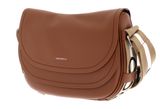 COCCINELLE Raquel Crossbody Bag Cognac / Noir COCCINELLE Raquel Crossbody Bag Cognac / Noir