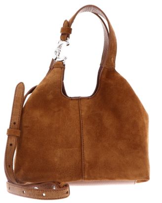 COCCINELLE C-Easy Handbag Suede Cognac / Cognac