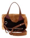 COCCINELLE C-Easy Handbag Suede Cognac / Cognac COCCINELLE C-Easy Handbag Suede Cognac / Cognac