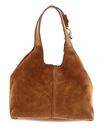 COCCINELLE C-Easy Handbag Suede Cognac / Cognac COCCINELLE C-Easy Handbag Suede Cognac / Cognac