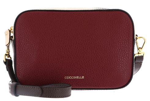 COCCINELLE Tebe Tricolor Mini Crossover Bag S Ribes / Betu / Brun