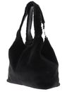 COCCINELLE C-Easy Synthetic Fur Shopper Noir / Noir COCCINELLE C-Easy Synthetic Fur Shopper Noir / Noir