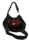 COCCINELLE C-Easy Synthetic Fur Shopper Noir / Noir COCCINELLE C-Easy Synthetic Fur Shopper Noir / Noir