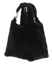 COCCINELLE C-Easy Synthetic Fur Handbag Noir / Noir