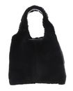 COCCINELLE C-Easy Synthetic Fur Handbag Noir / Noir