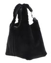 COCCINELLE C-Easy Synthetic Fur Handbag Noir / Noir