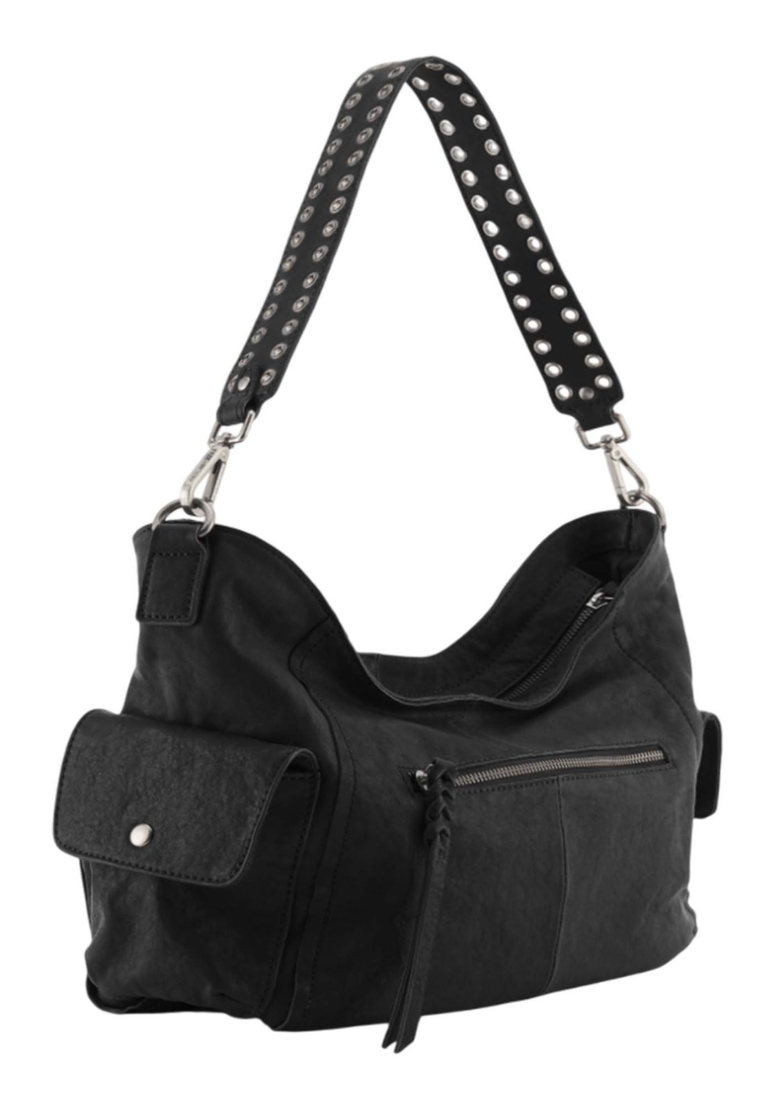 FREDsBRUDER All My Pockets Hobo Bag Black FREDsBRUDER All My Pockets Hobo Bag Black