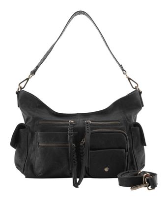 FREDsBRUDER All My Pockets Hobo Bag Black