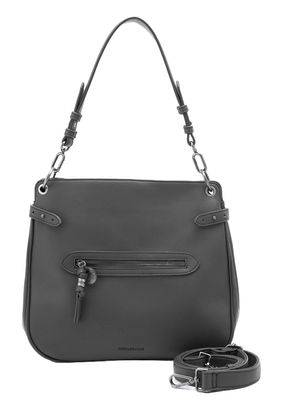 FREDsBRUDER My Bestie Round Hobo Bag Dark Grey