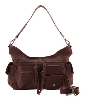 FREDsBRUDER All My Pockets Hobo Bag Brown FREDsBRUDER All My Pockets Hobo Bag Brown