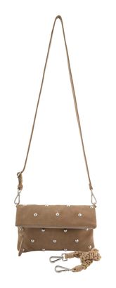 FREDsBRUDER Endless Beads Flap Bag Taupe FREDsBRUDER Endless Beads Flap Bag Taupe