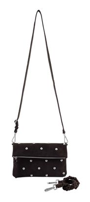FREDsBRUDER Endless Beads Flap Bag Brown