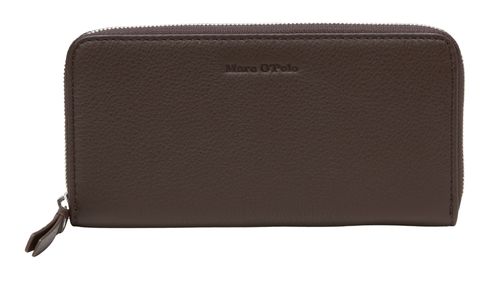 Marc O'Polo Finja Zip Wallet L Shaded Brown