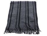 BOSS Albas Iconic Knitted Scarf Medium Grey