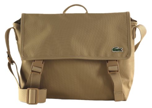 LACOSTE Messenger Bag Tan