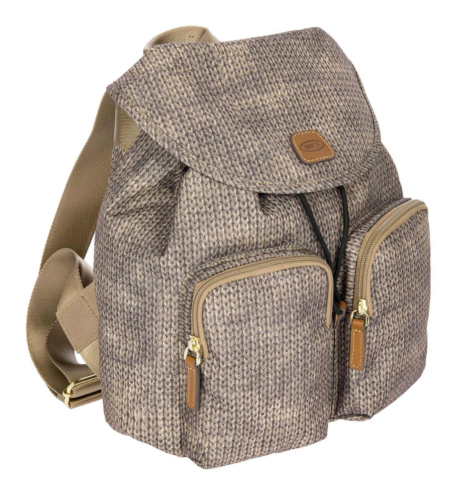 BRIC'S X-Travel City Backpack Piccolo Wool Nut BRIC'S X-Travel City Backpack Piccolo Wool Nut
