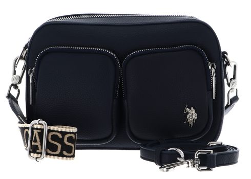U.S. POLO ASSN. Mansion Crossbody Bag With Pockets Navy
