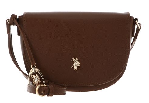 U.S. POLO ASSN. Jones Flap Crossbody Bag Brown