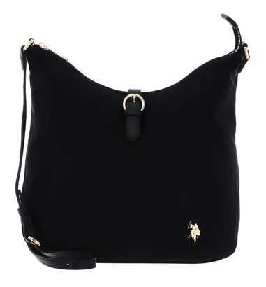 U.S. POLO ASSN. Houston Hobo Bag Black U.S. POLO ASSN. Houston Hobo Bag Black