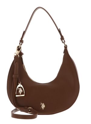 U.S. POLO ASSN. Jones Round Hobo Bag Brown