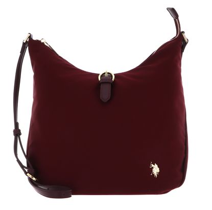 U.S. POLO ASSN. Houston Hobo Bag Wine