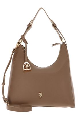 U.S. POLO ASSN. Jones Hobo Bag Beige