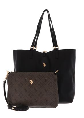 U.S. POLO ASSN. Malibu Shopping Bag L Chocolate