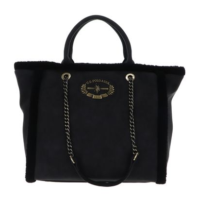 U.S. POLO ASSN. Holly Shopping Bag Black