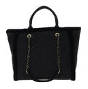 U.S. POLO ASSN. Holly Shopping Bag Black
